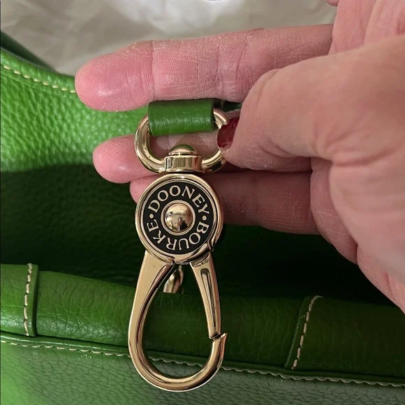 Dooney & Bourke Vibrant Green Shoulder Bag - Picture 12 of 13